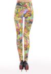 Psychadelic Print Leggings